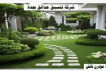 تصميم حديقة حوش المنزل بجدة